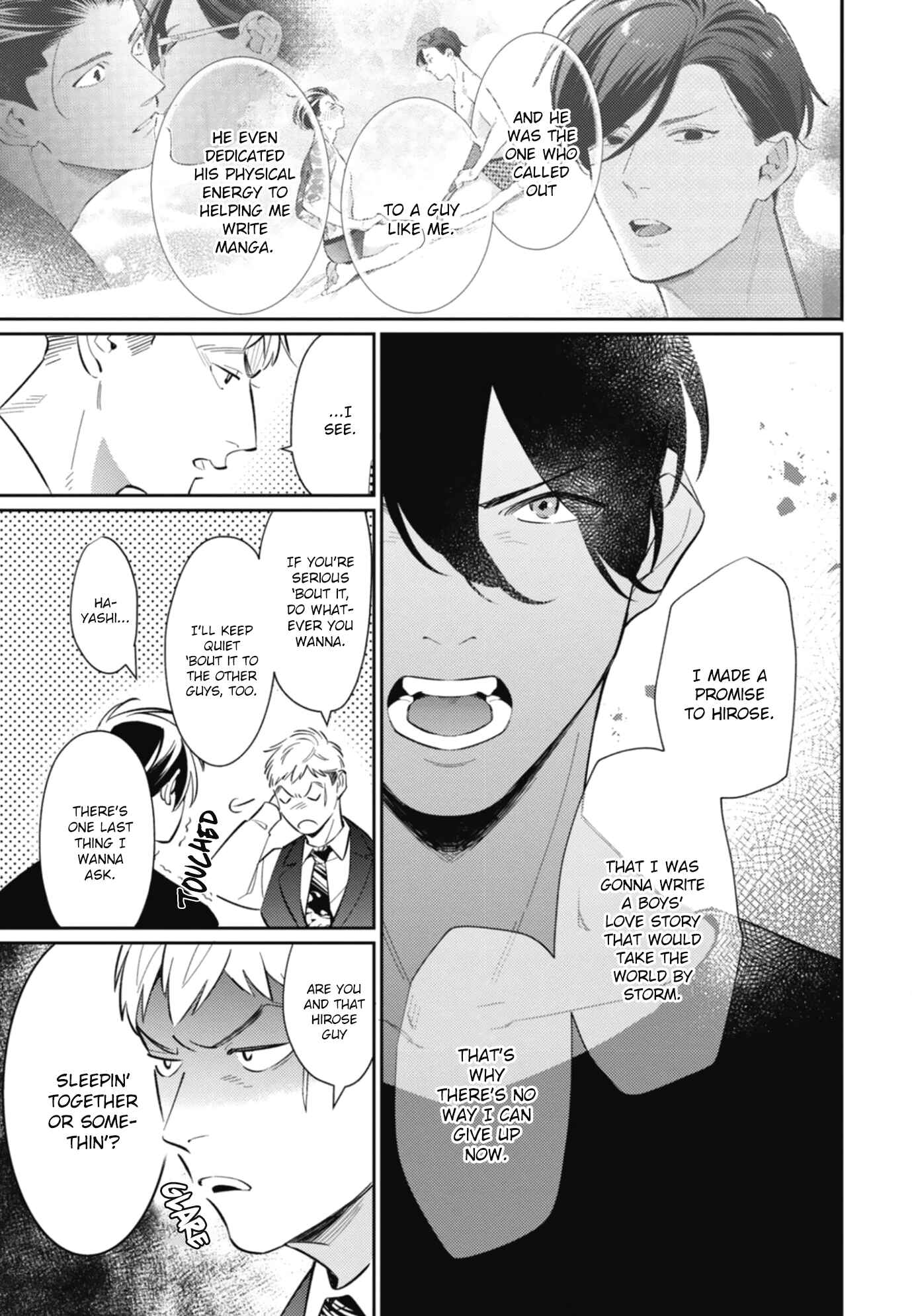 Page 30 Chapter 5 Moto Yakuza ga BL Sakka ni Nattarashii.