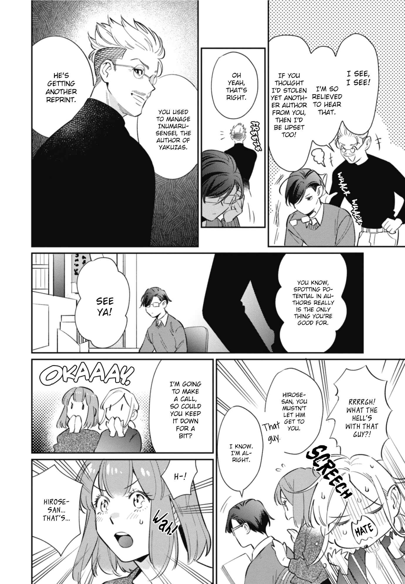 Page 7 Chapter 5 Moto Yakuza ga BL Sakka ni Nattarashii.