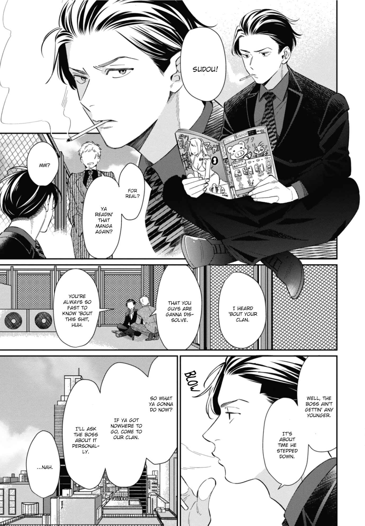 Page 10 Chapter 1 Moto Yakuza ga BL Sakka ni Nattarashii.