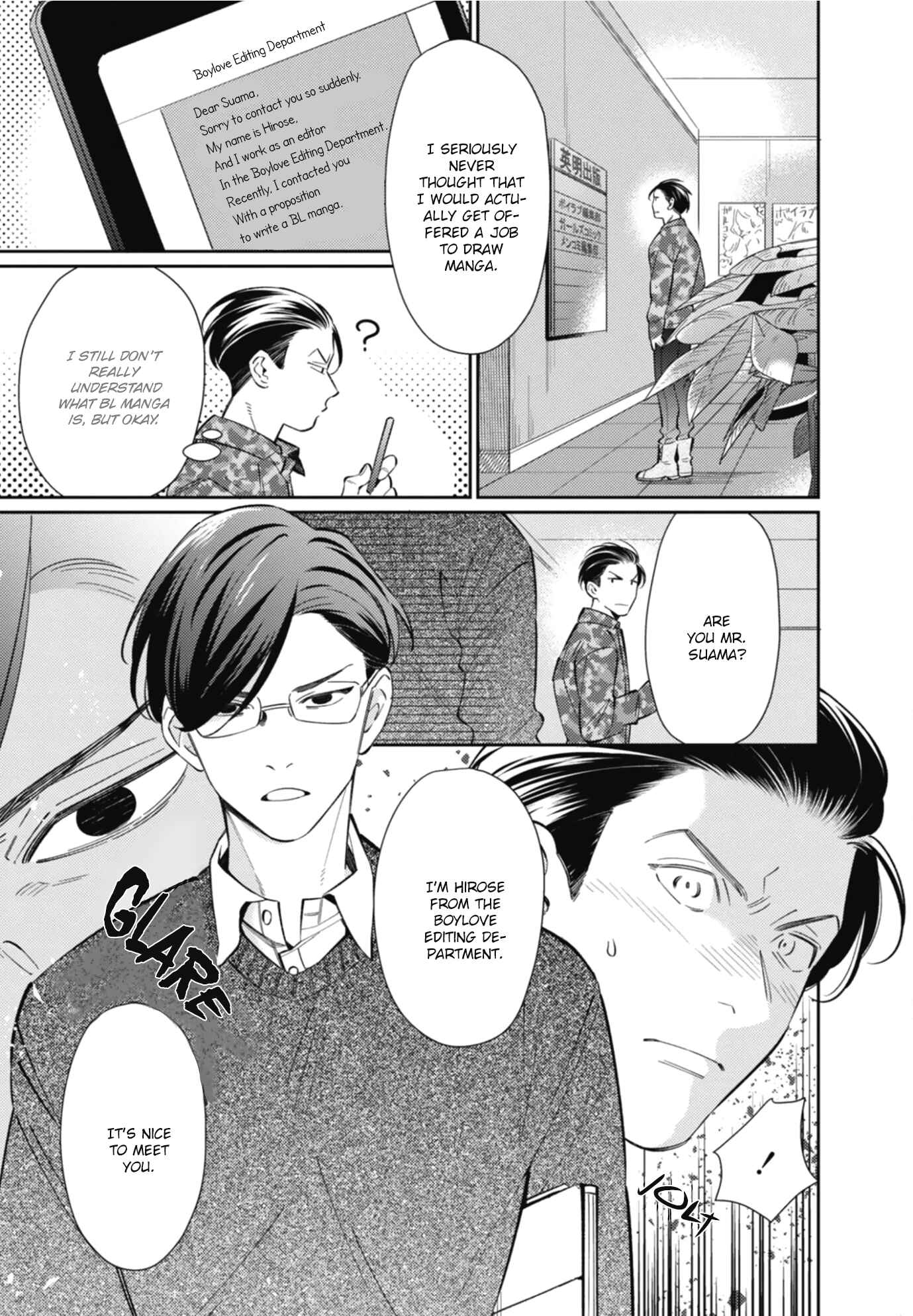 Page 23 Chapter 1 Moto Yakuza ga BL Sakka ni Nattarashii.
