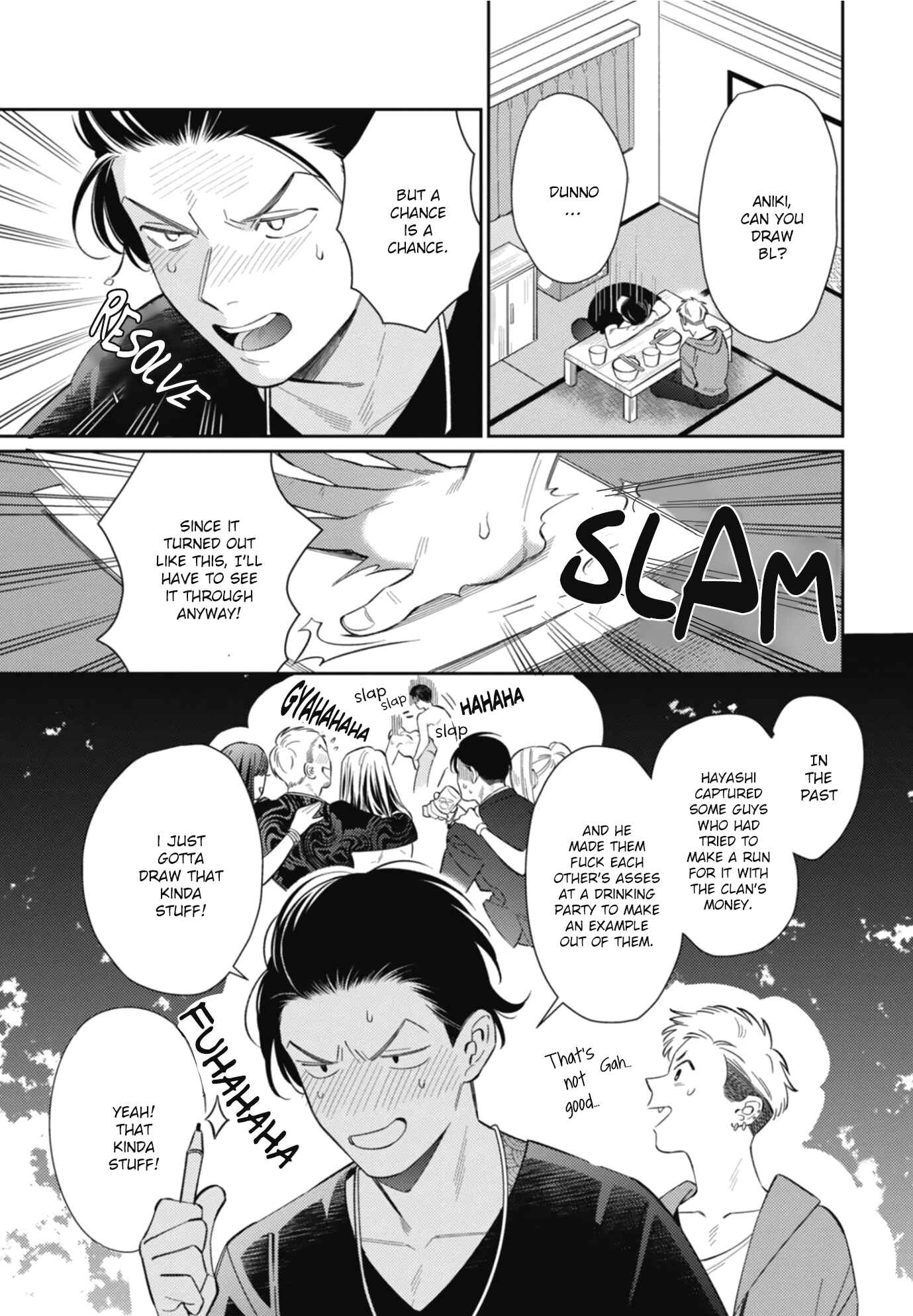Page 26 Chapter 1 Moto Yakuza ga BL Sakka ni Nattarashii.