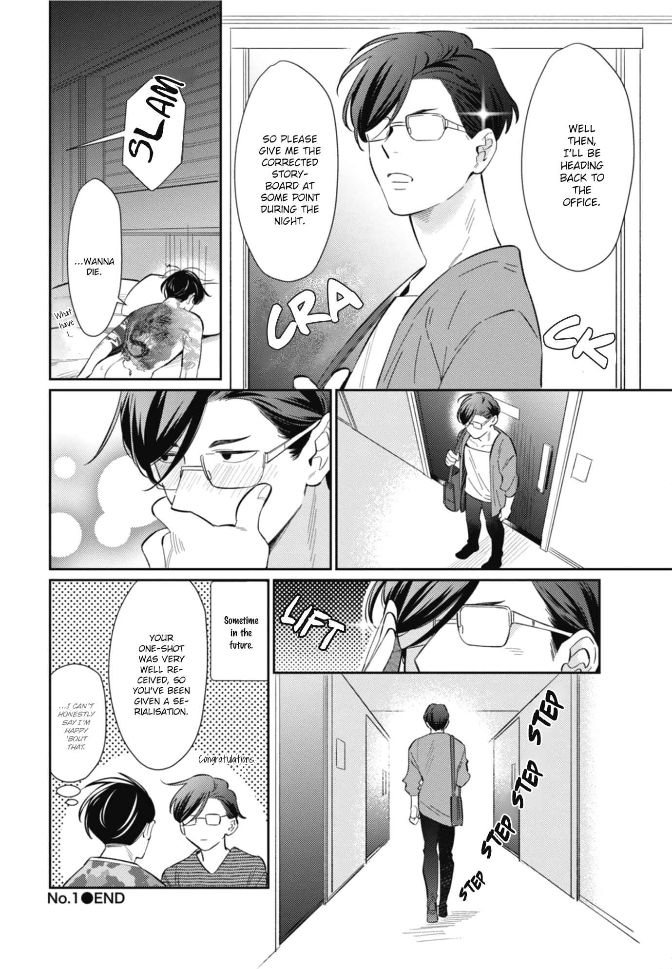 Page 43 Chapter 1 Moto Yakuza ga BL Sakka ni Nattarashii.