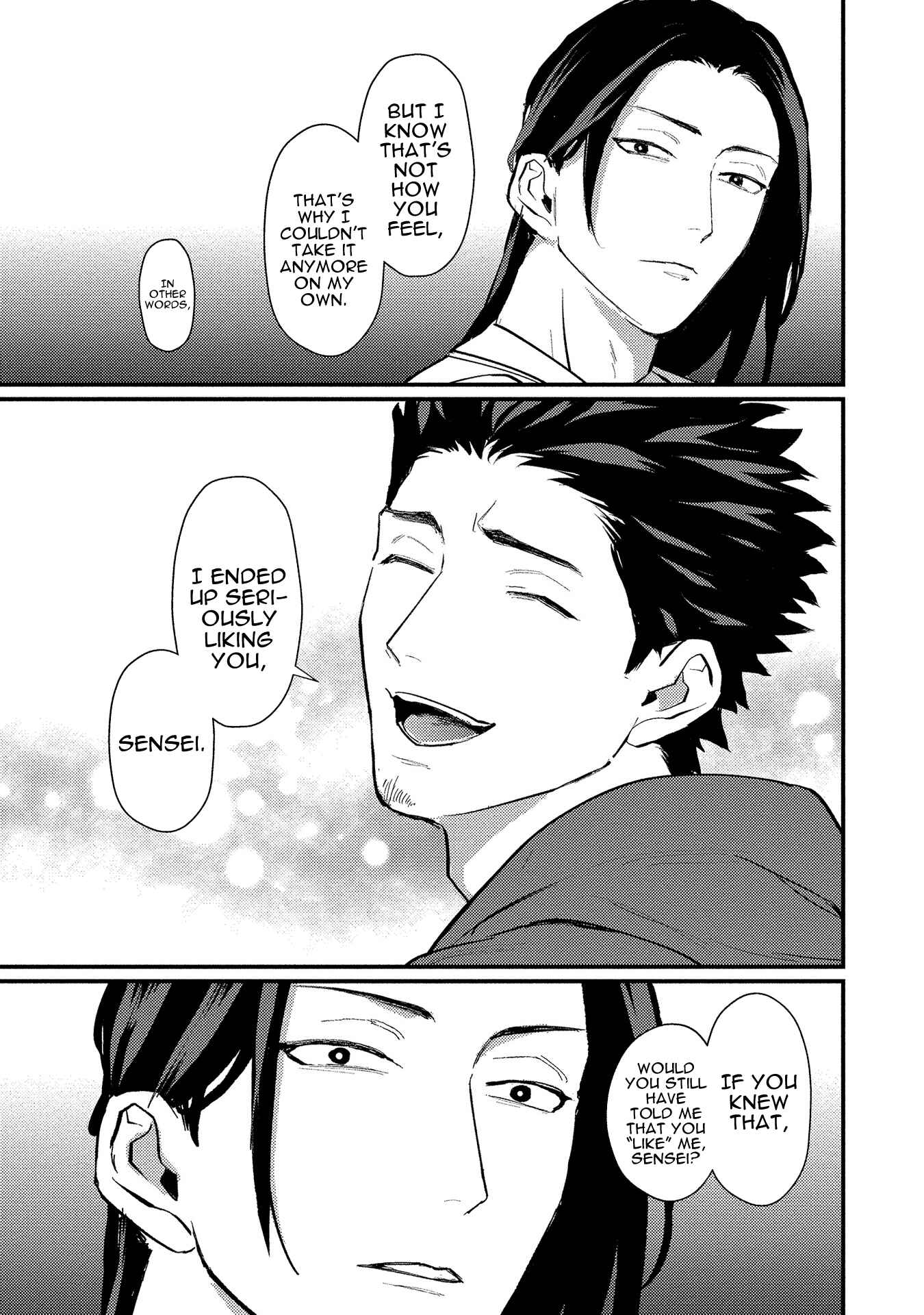 Page 28 Chapter 5 Sensei Shokushin Shite Kudasai