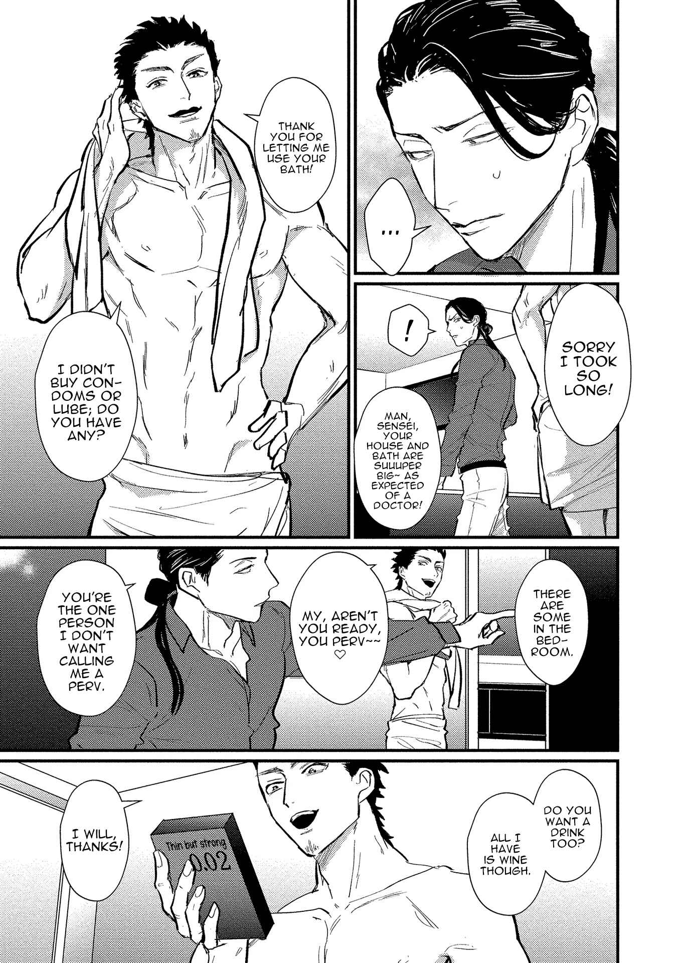 Page 10 Chapter 2 Sensei Shokushin Shite Kudasai