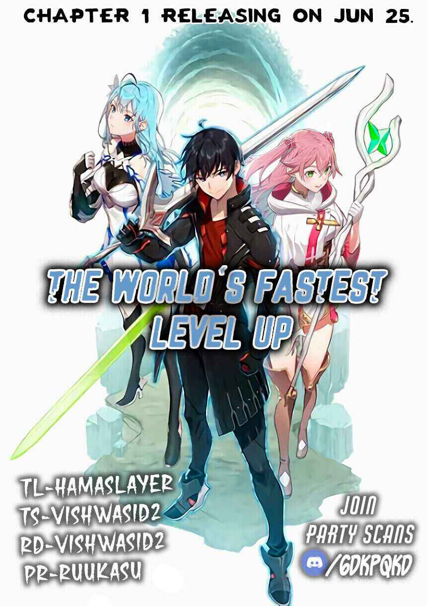 Page 1 Chapter 0 The Worlds Fastest Level Up!