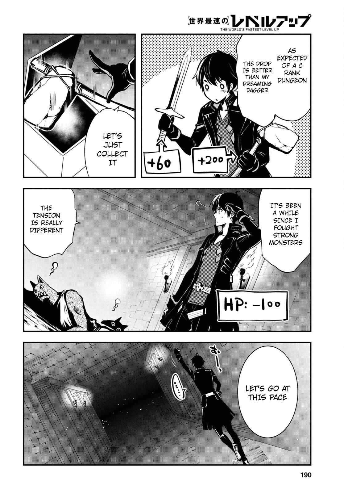 Page 8 Chapter 6 The Worlds Fastest Level Up!
