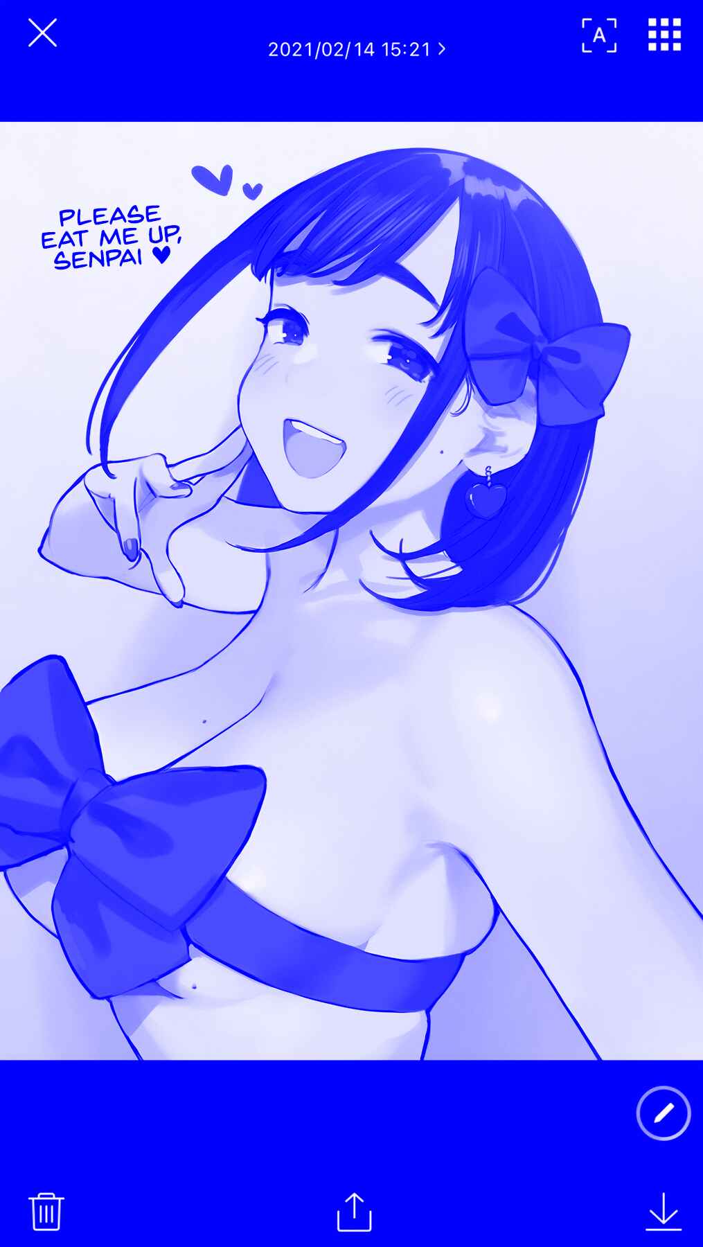 Page 1 Chapter 78 Do Your Best, Douki-chan (Monday Blue ver.)