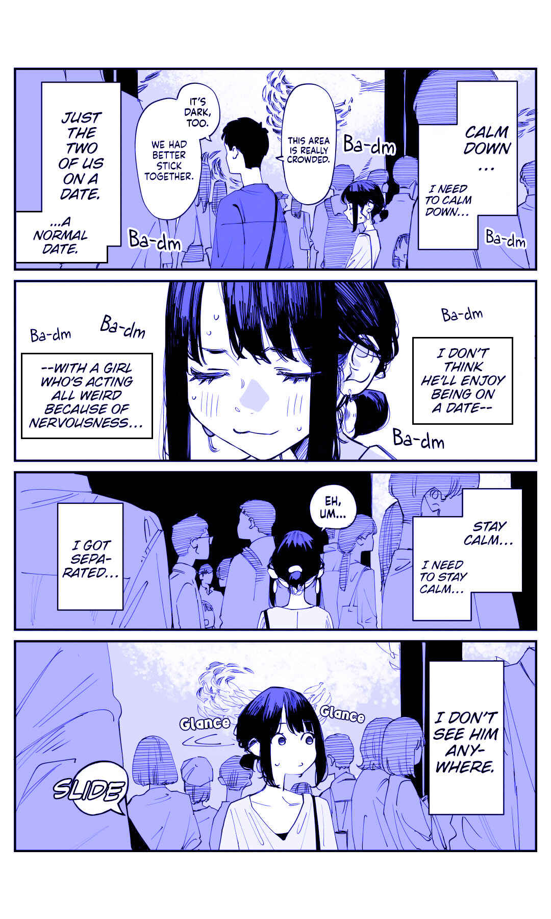 Page 1 Chapter 234 Do Your Best, Douki-chan (Monday Blue ver.)