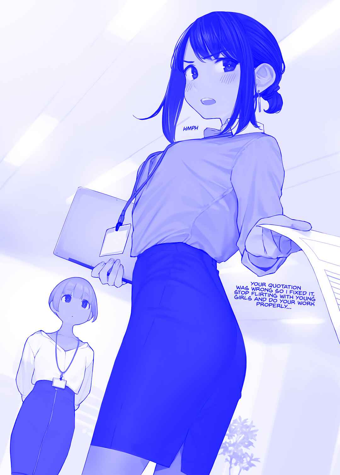Page 1 Chapter 55 Do Your Best, Douki-chan (Monday Blue ver.)