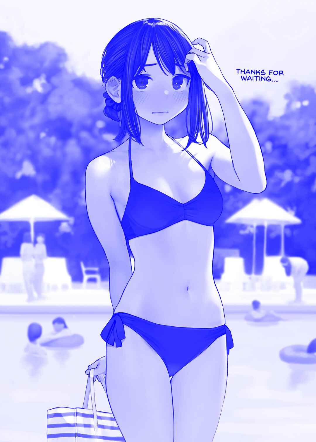 Page 1 Chapter 47 Do Your Best, Douki-chan (Monday Blue ver.)