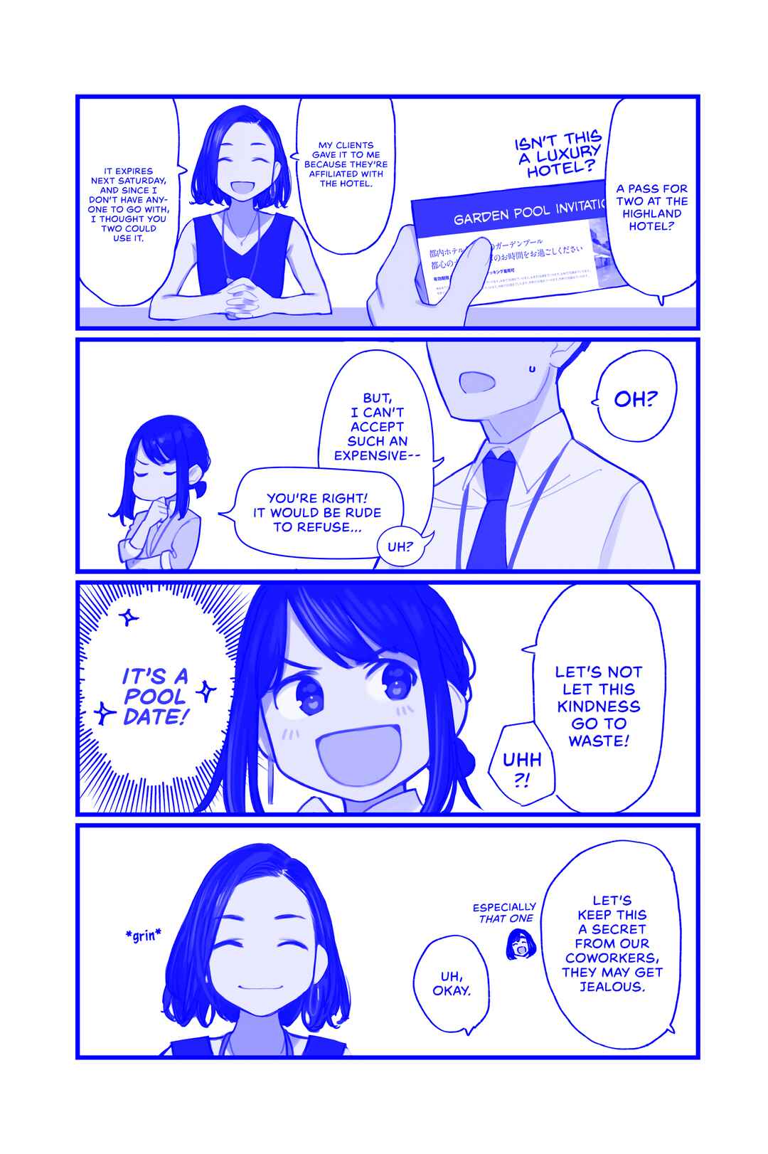 Page 3 Chapter 47 Do Your Best, Douki-chan (Monday Blue ver.)