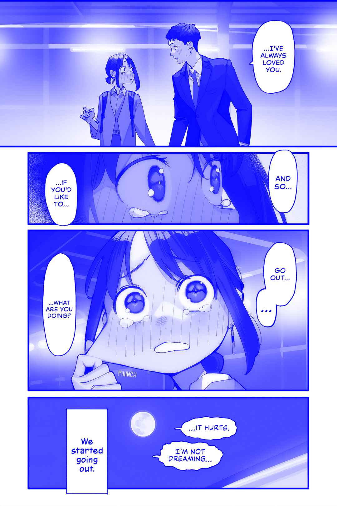 Page 4 Chapter 221 Do Your Best, Douki-chan (Monday Blue ver.)