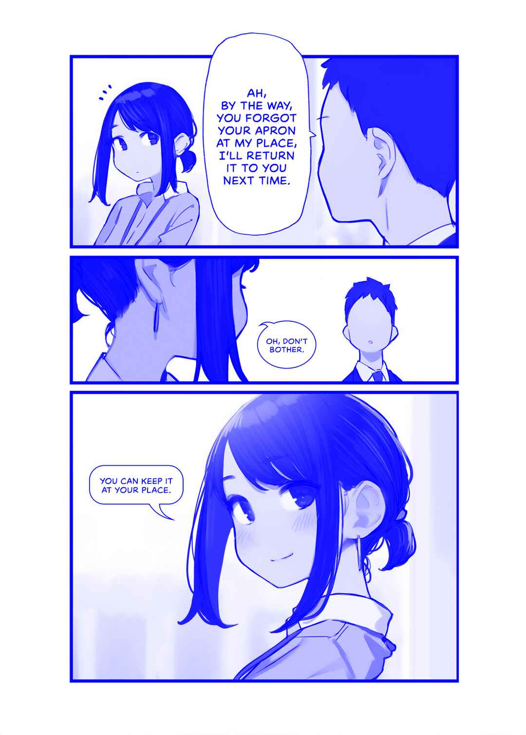 Page 3 Chapter 75 Do Your Best, Douki-chan (Monday Blue ver.)