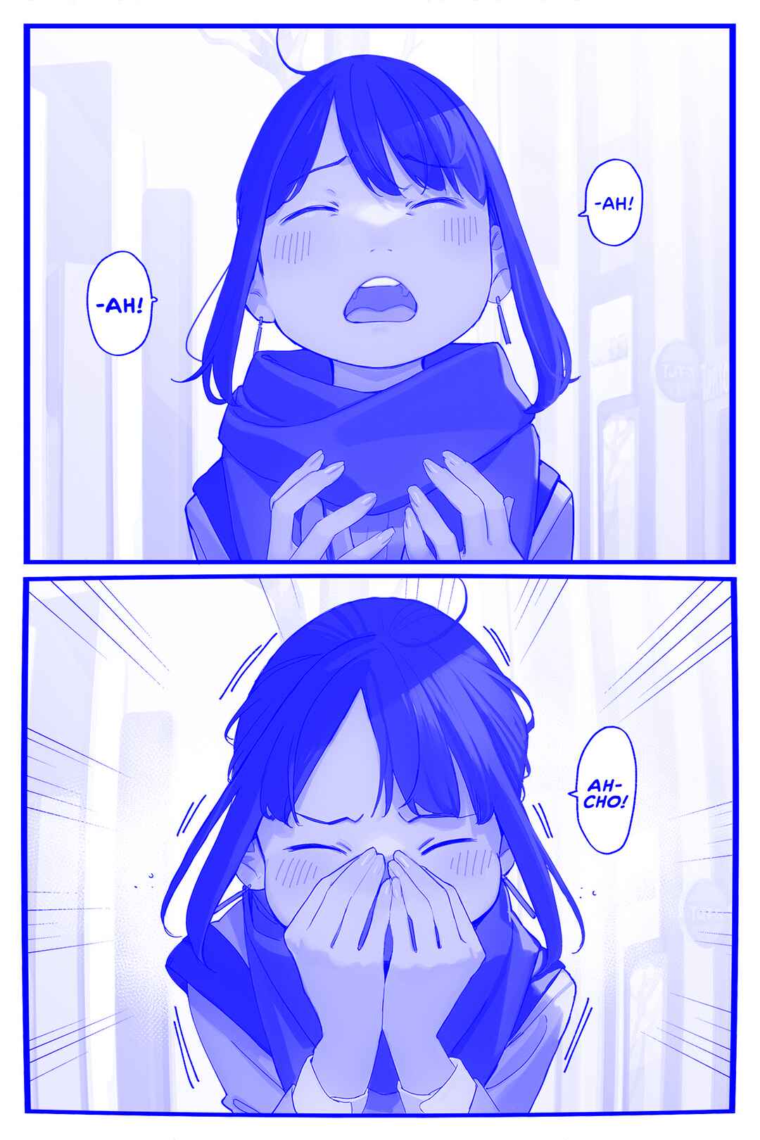 Page 1 Chapter 140 Do Your Best, Douki-chan (Monday Blue ver.)