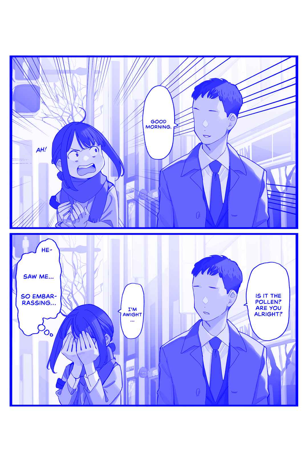 Page 3 Chapter 140 Do Your Best, Douki-chan (Monday Blue ver.)