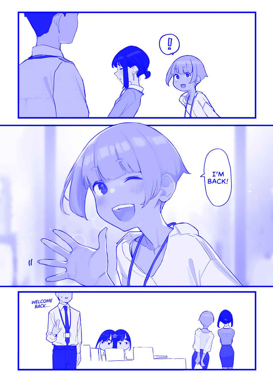 Page 4 Chapter 92 Do Your Best, Douki-chan (Monday Blue ver.)