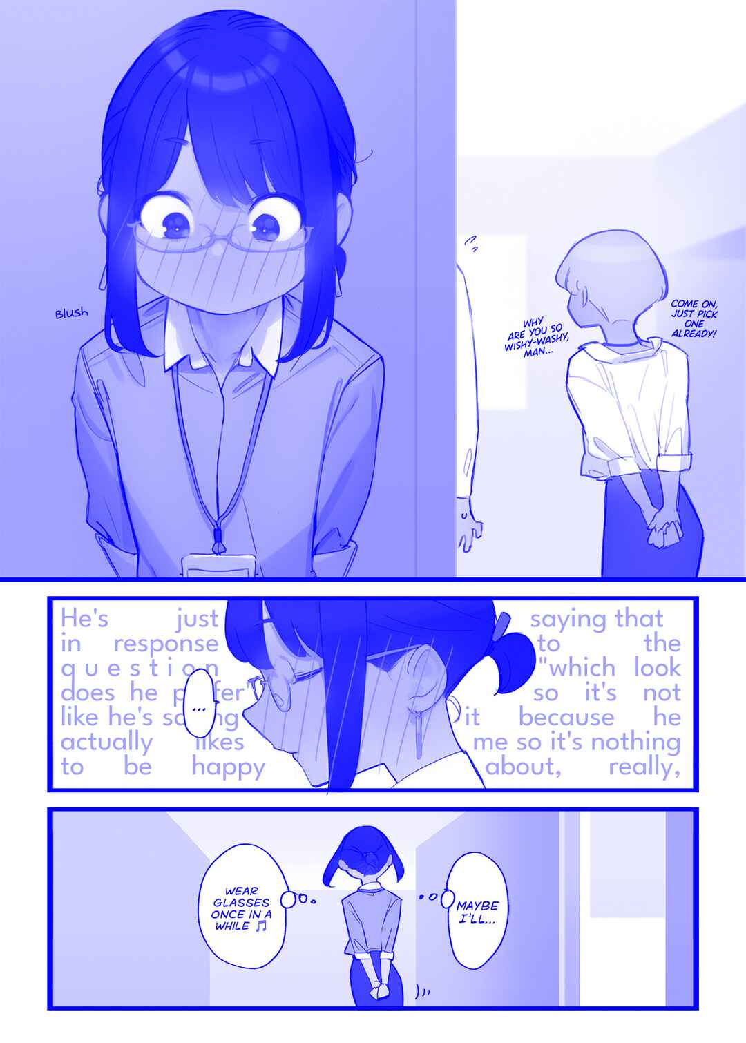 Page 2 Chapter 111 Do Your Best, Douki-chan (Monday Blue ver.)