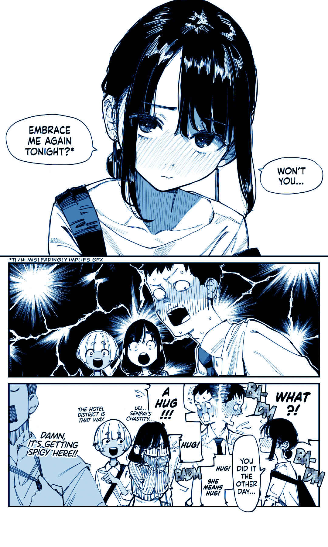 Page 2 Chapter 242 Do Your Best, Douki-chan (Monday Blue ver.)