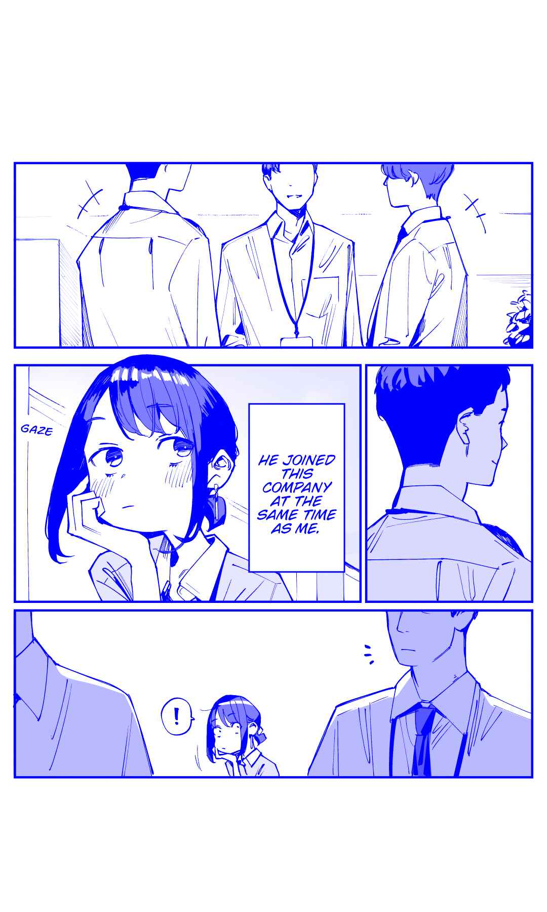 Page 1 Chapter 223 Do Your Best, Douki-chan (Monday Blue ver.)