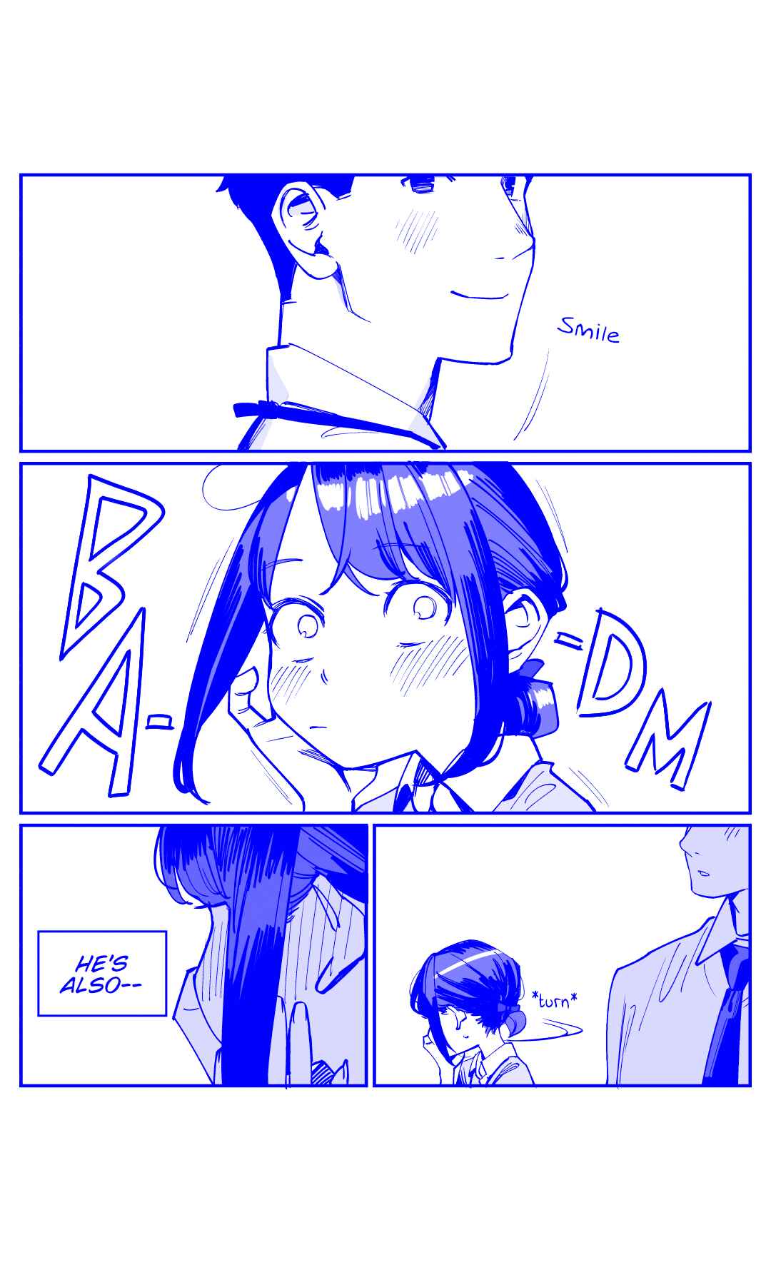 Page 2 Chapter 223 Do Your Best, Douki-chan (Monday Blue ver.)