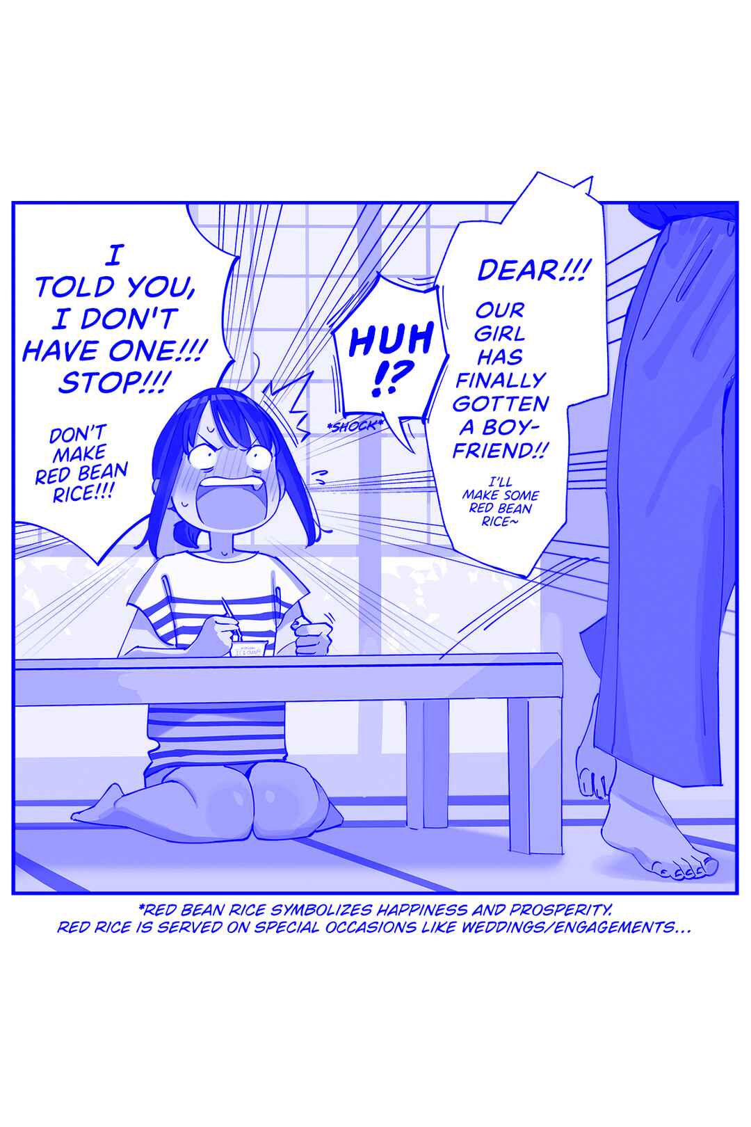 Page 3 Chapter 174 Do Your Best, Douki-chan (Monday Blue ver.)
