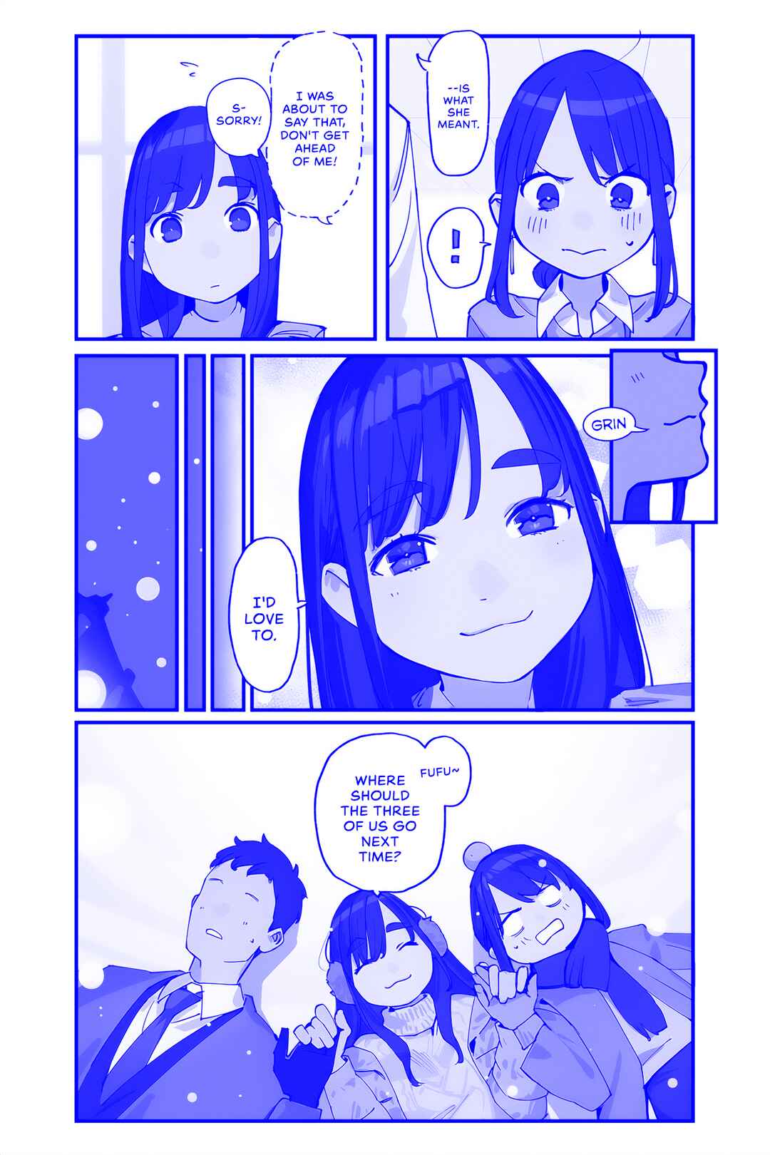 Page 4 Chapter 203 Do Your Best, Douki-chan (Monday Blue ver.)