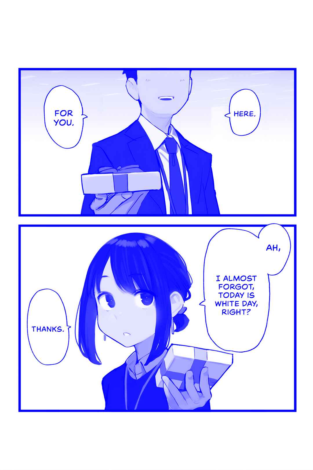 Page 1 Chapter 84 Do Your Best, Douki-chan (Monday Blue ver.)