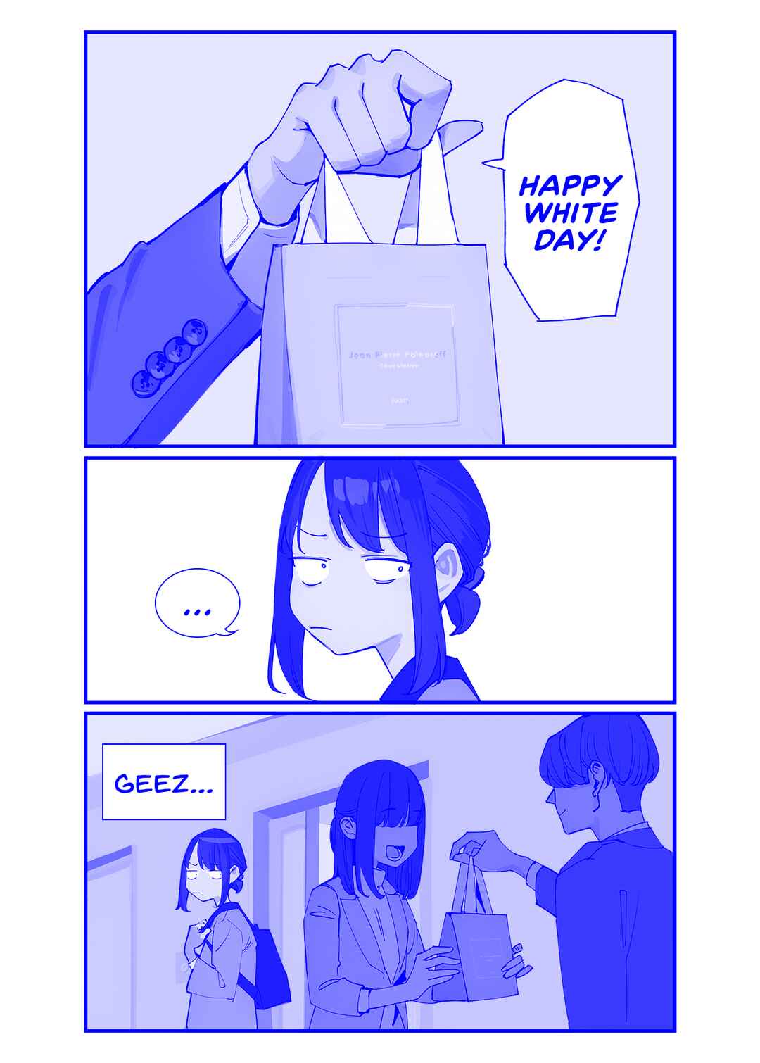 Page 1 Chapter 212 Do Your Best, Douki-chan (Monday Blue ver.)