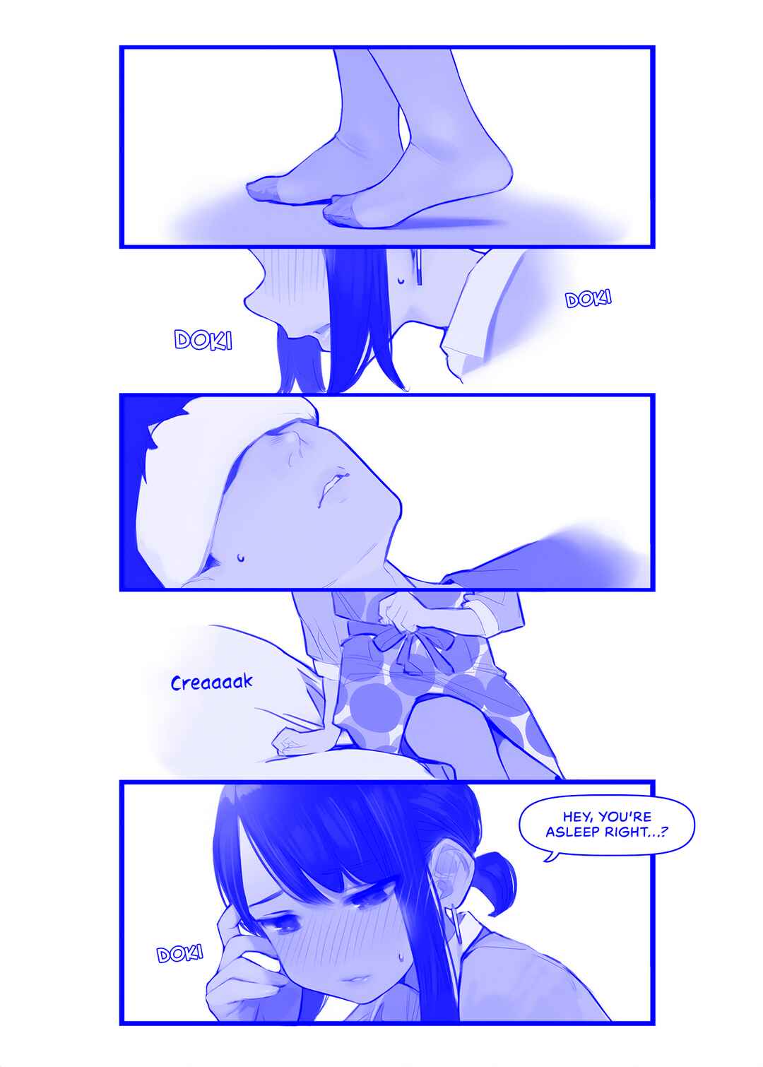 Page 3 Chapter 73 Do Your Best, Douki-chan (Monday Blue ver.)