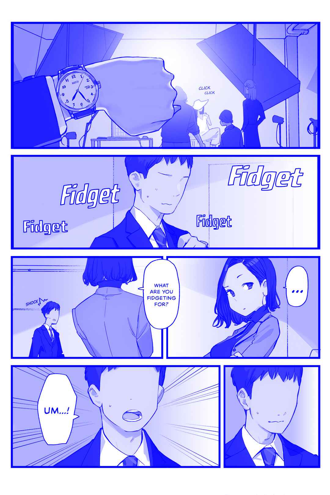 Page 1 Chapter 124 Do Your Best, Douki-chan (Monday Blue ver.)