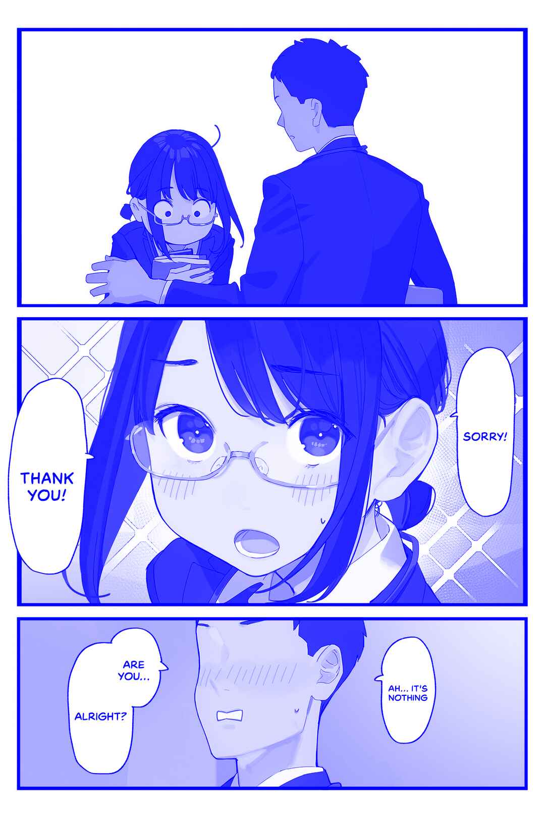 Page 1 Chapter 149 Do Your Best, Douki-chan (Monday Blue ver.)