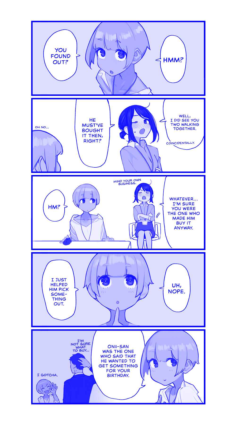 Page 3 Chapter 66 Do Your Best, Douki-chan (Monday Blue ver.)