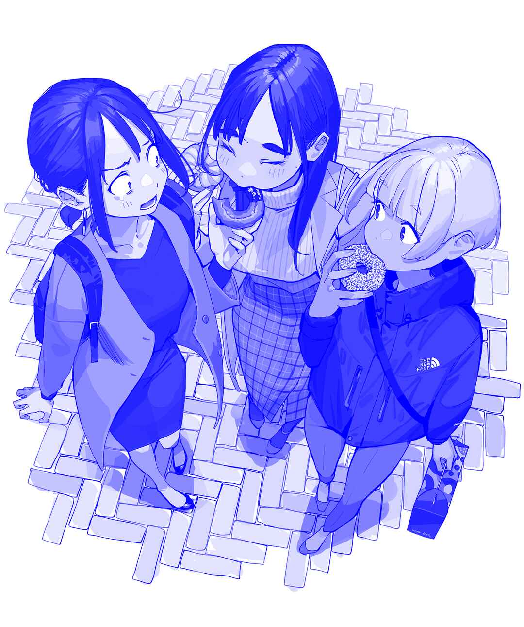 Page 1 Chapter 209 Do Your Best, Douki-chan (Monday Blue ver.)