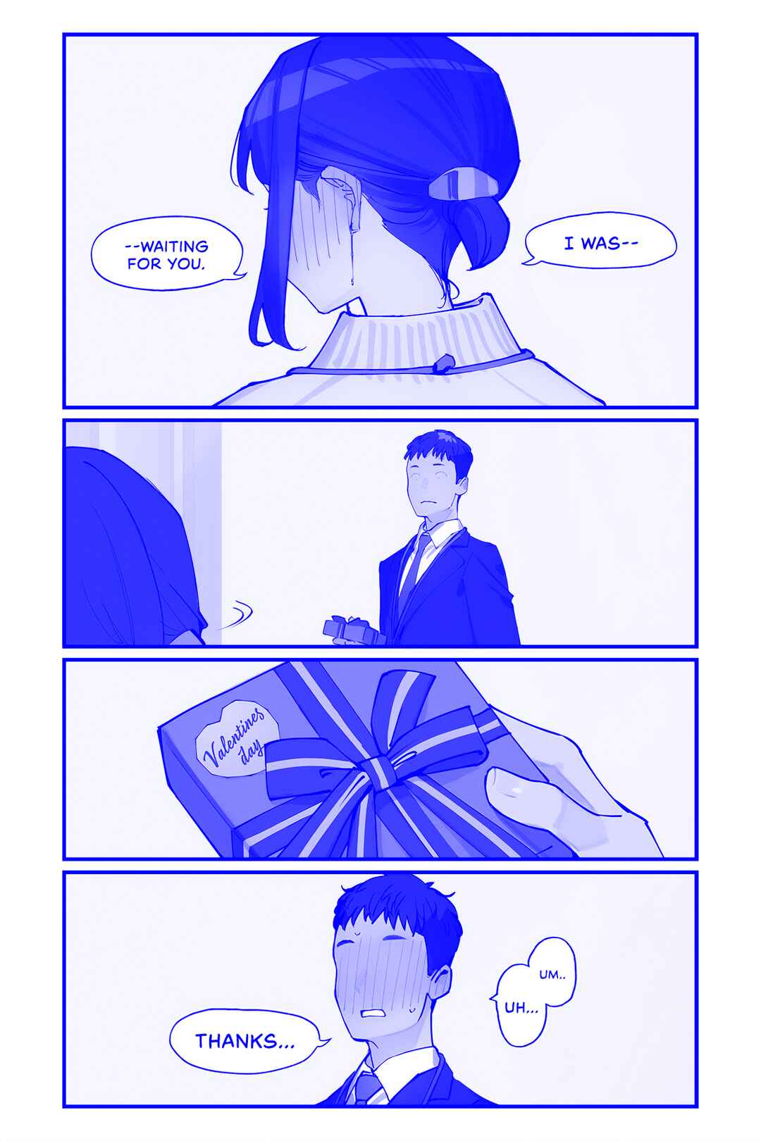 Page 4 Chapter 206 Do Your Best, Douki-chan (Monday Blue ver.)