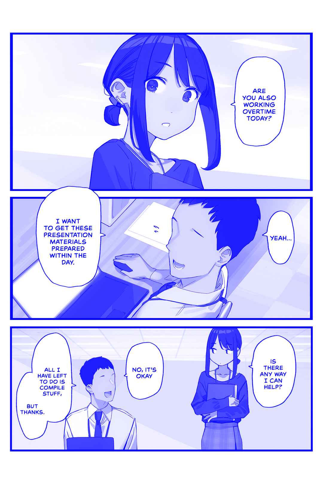 Page 1 Chapter 139 Do Your Best, Douki-chan (Monday Blue ver.)