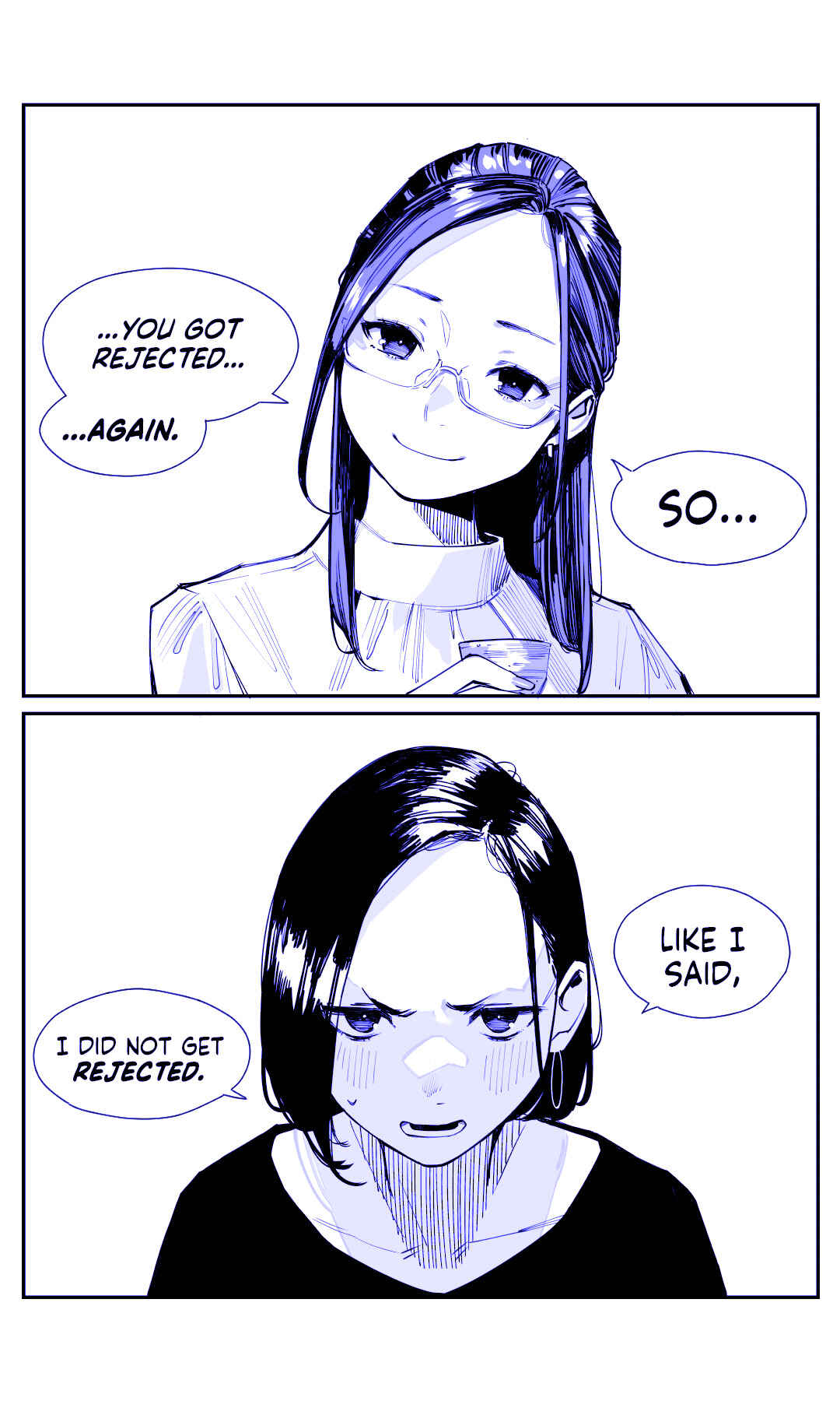 Page 1 Chapter 225 Do Your Best, Douki-chan (Monday Blue ver.)