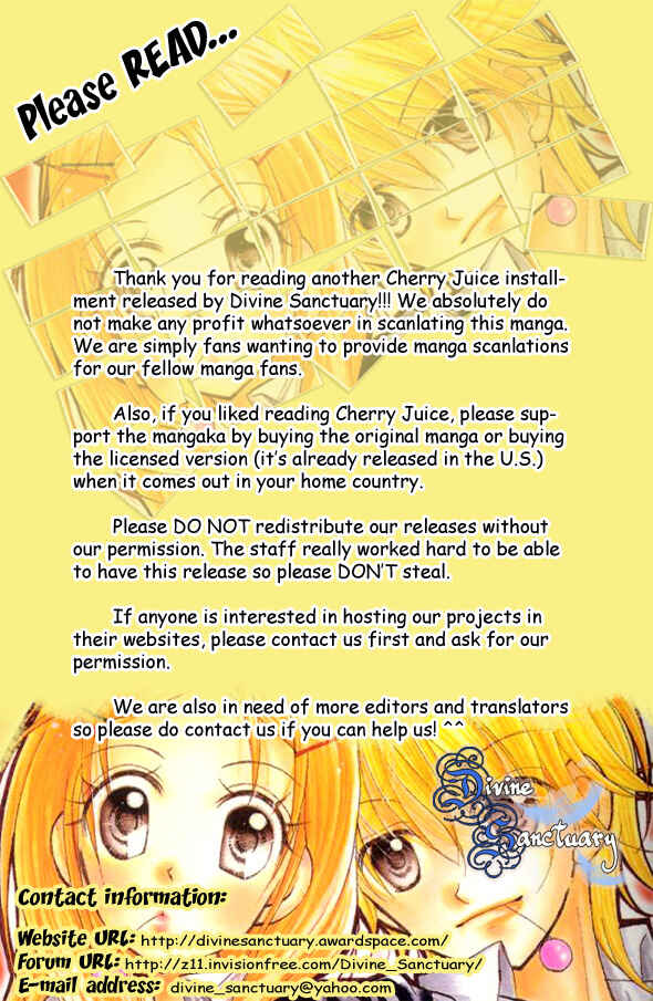 Page 32 Chapter 19 Cherry Juice