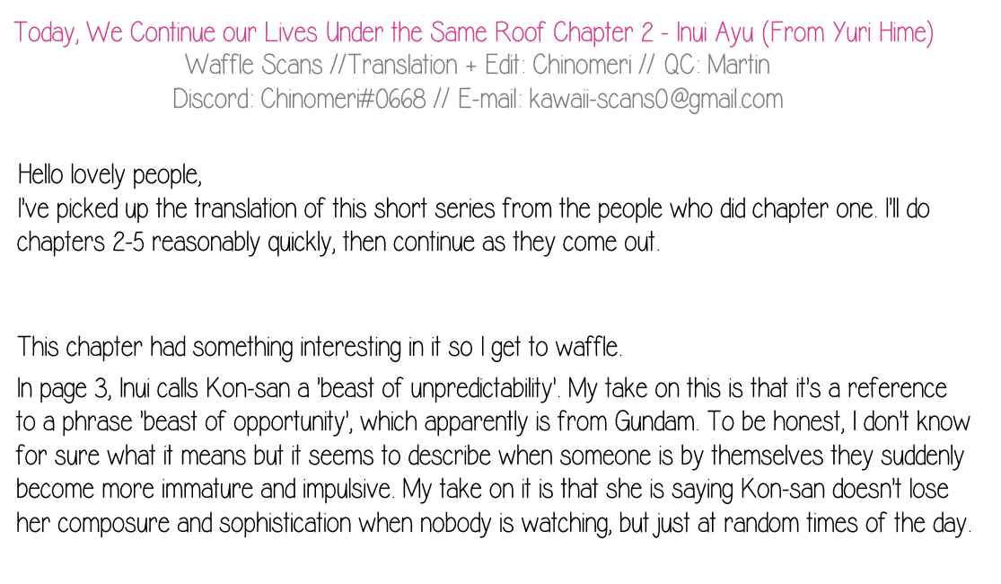 Page 4 Chapter 2 Under One Roof Today