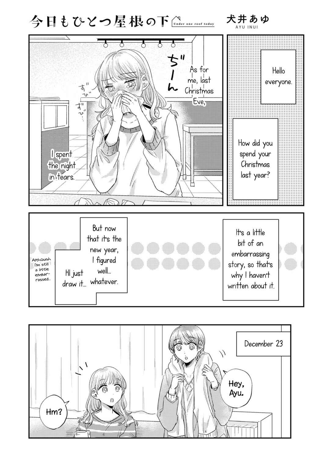 Page 1 Chapter 27 Under One Roof Today