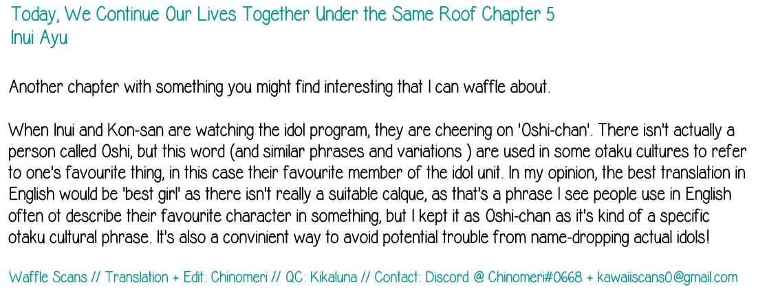 Page 4 Chapter 5 Under One Roof Today