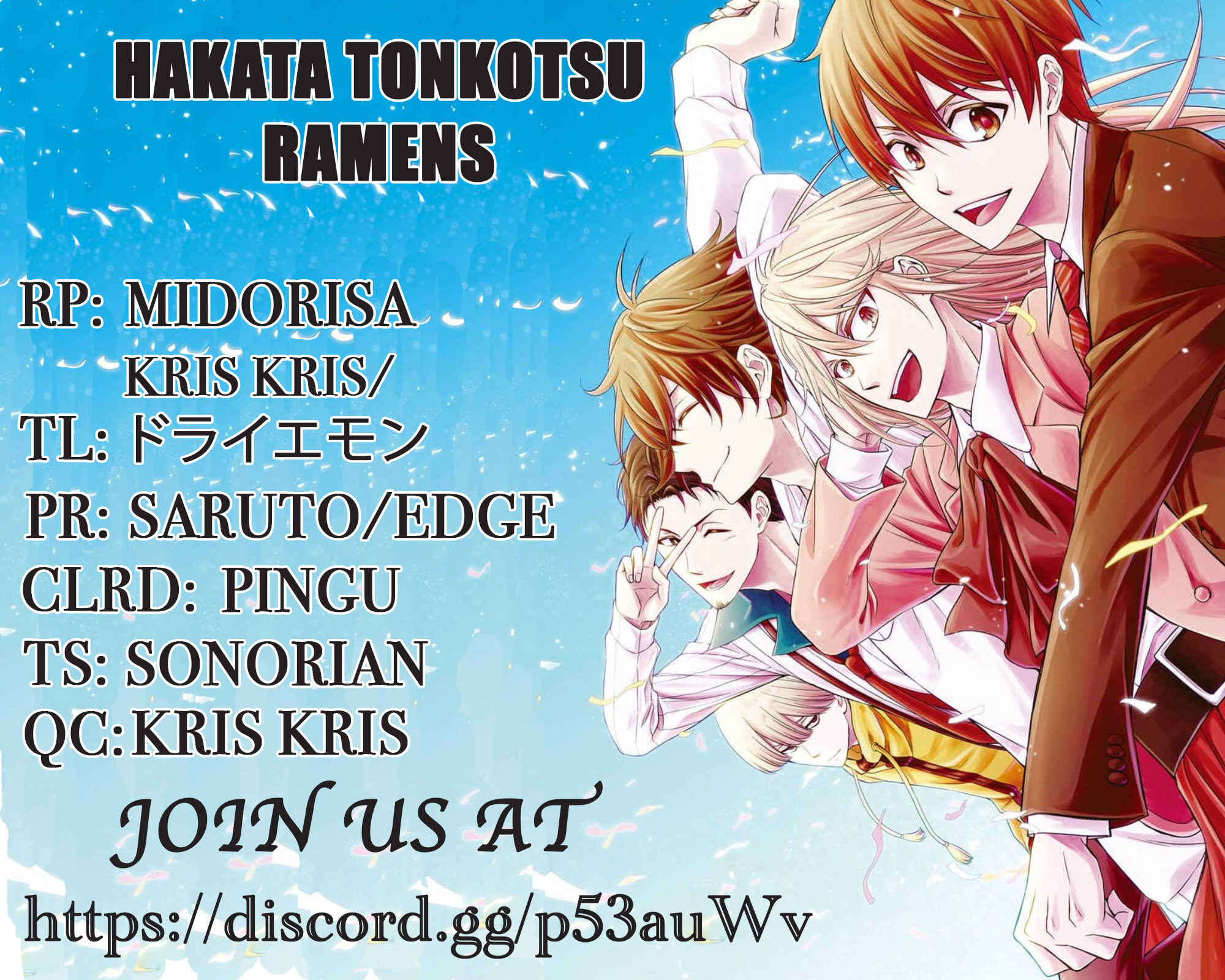 Page 32 Chapter 4 Hakata Tonkotsu Ramens