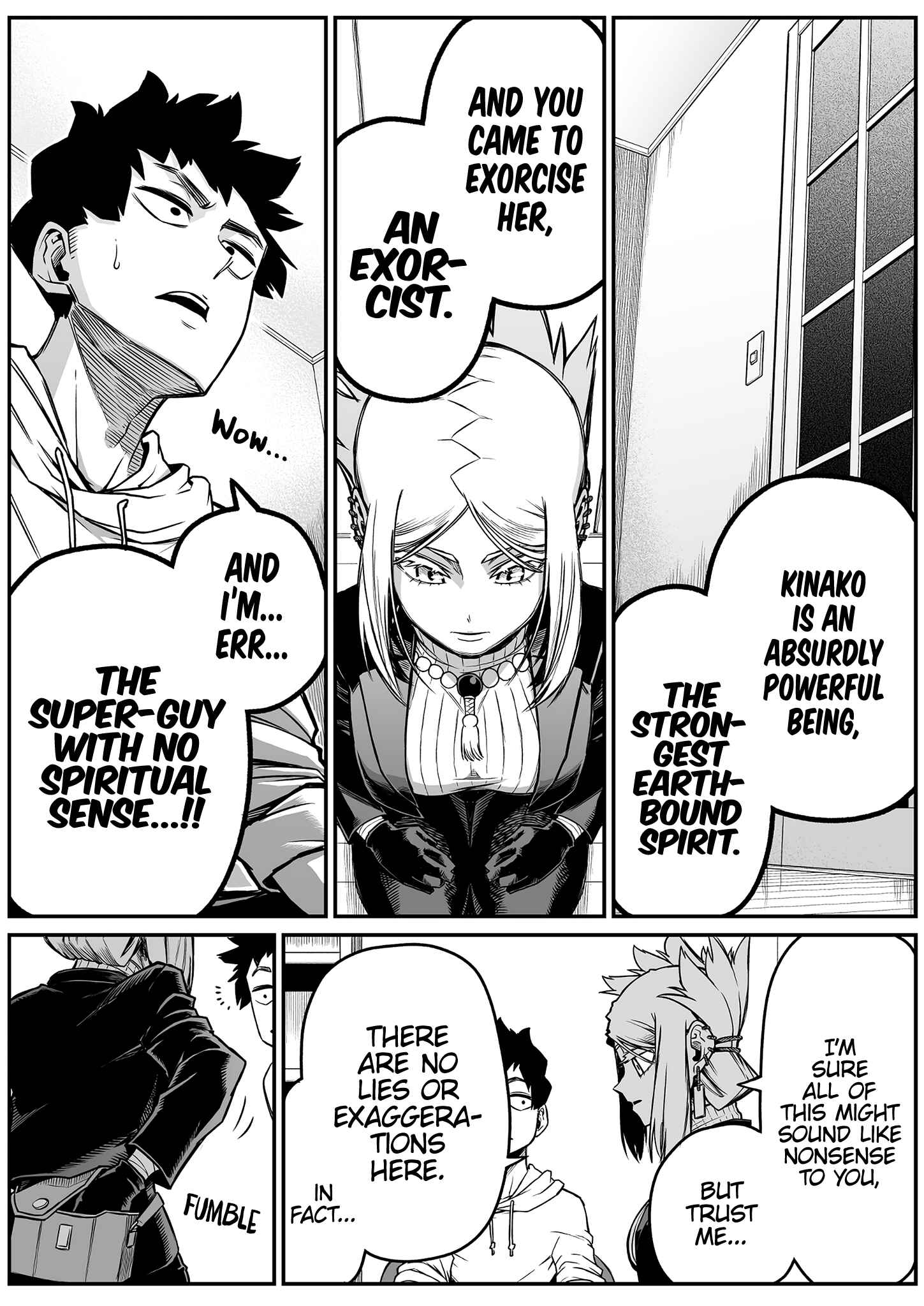 Page 4 Chapter 23 The Strongest Earthbound Spirit and the Guy With No Spiritual Sense