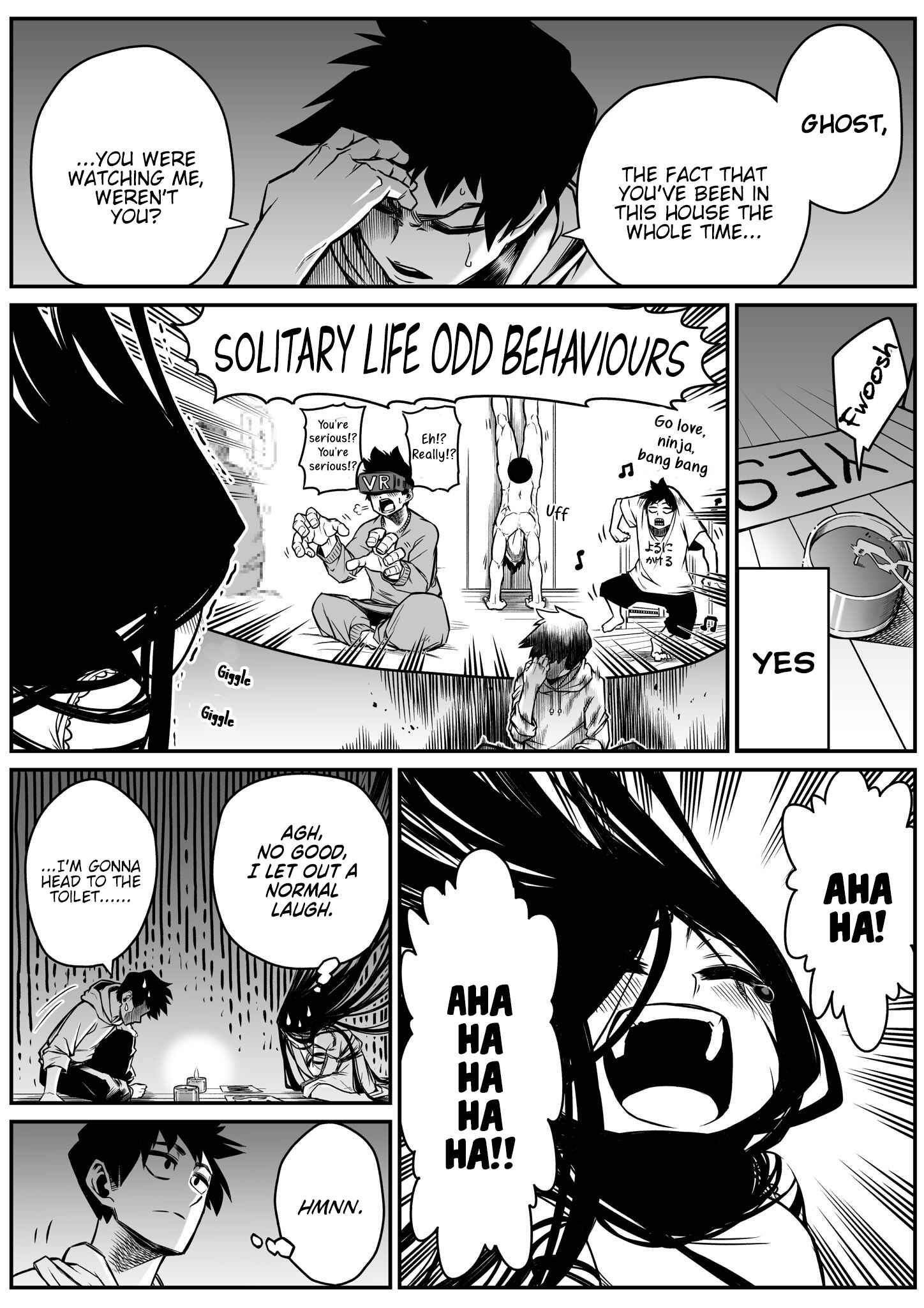 Page 1 Chapter 9 The Strongest Earthbound Spirit and the Guy With No Spiritual Sense