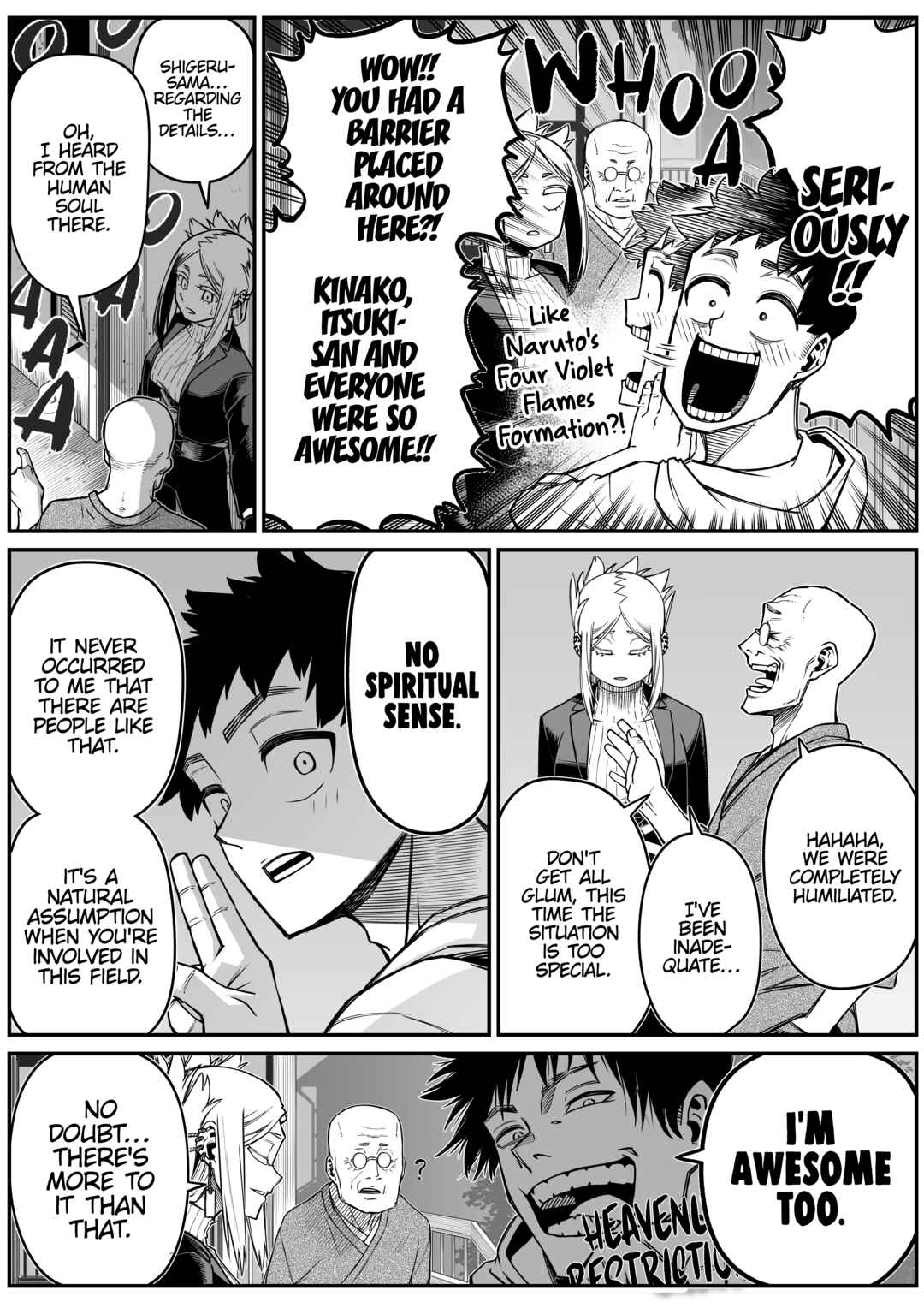Page 5 Chapter 34 The Strongest Earthbound Spirit and the Guy With No Spiritual Sense