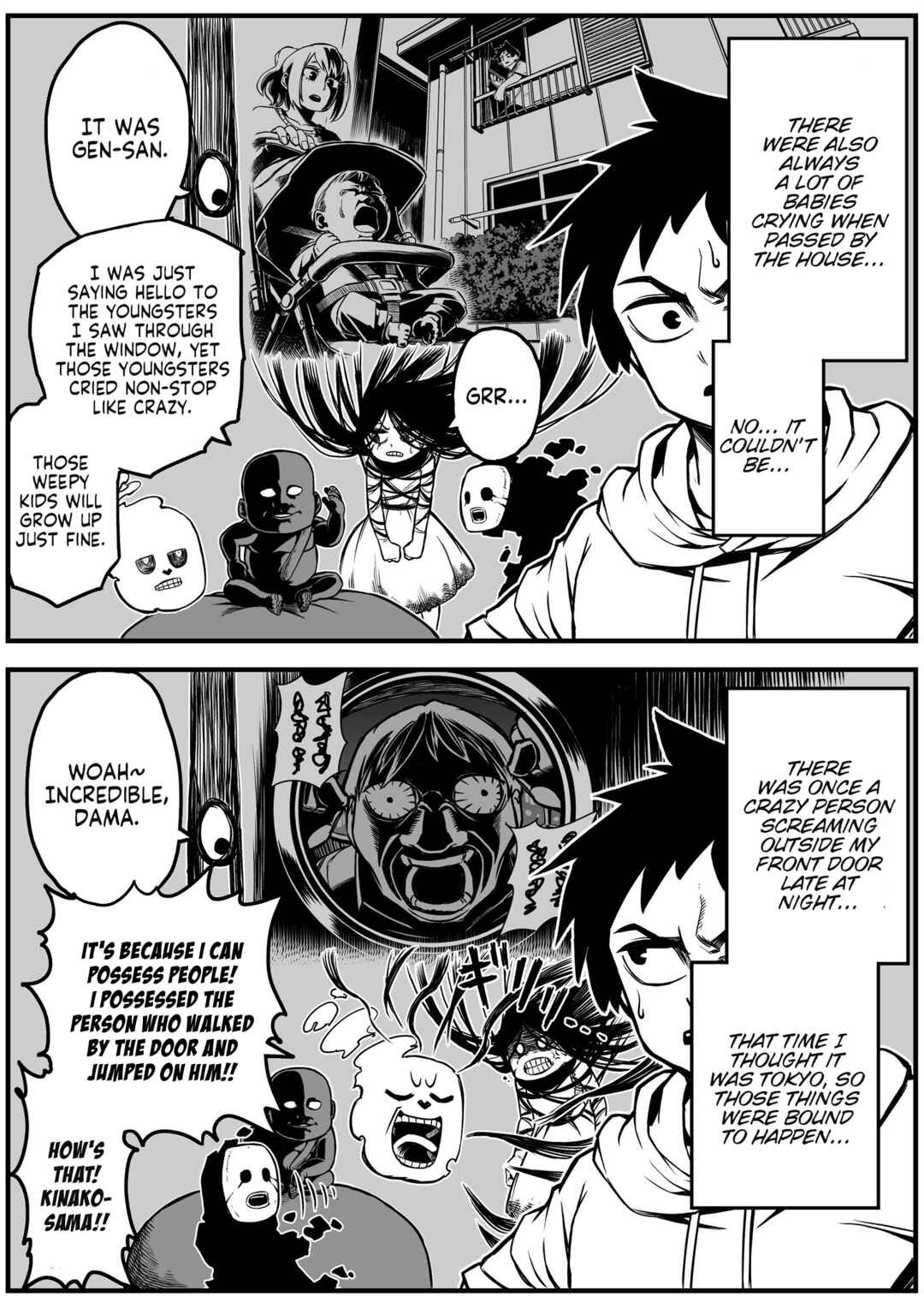 Page 2 Chapter 4 The Strongest Earthbound Spirit and the Guy With No Spiritual Sense