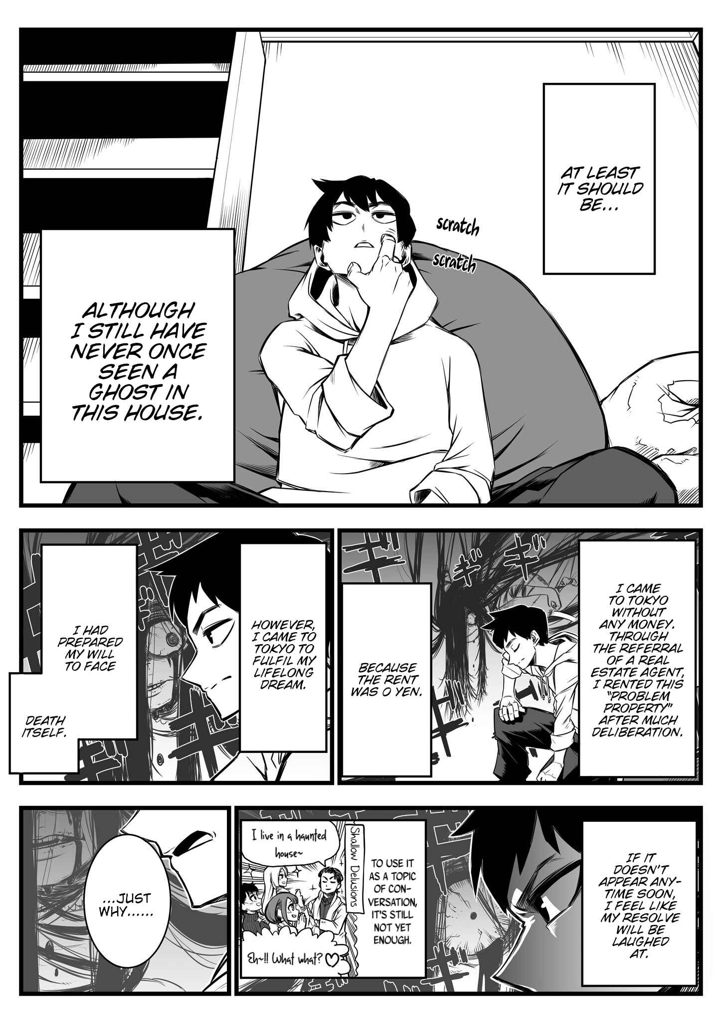 Page 3 Chapter 1 The Strongest Earthbound Spirit and the Guy With No Spiritual Sense