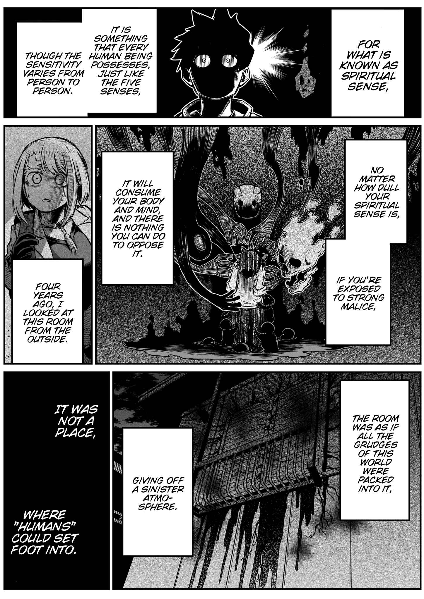 Page 1 Chapter 16 The Strongest Earthbound Spirit and the Guy With No Spiritual Sense