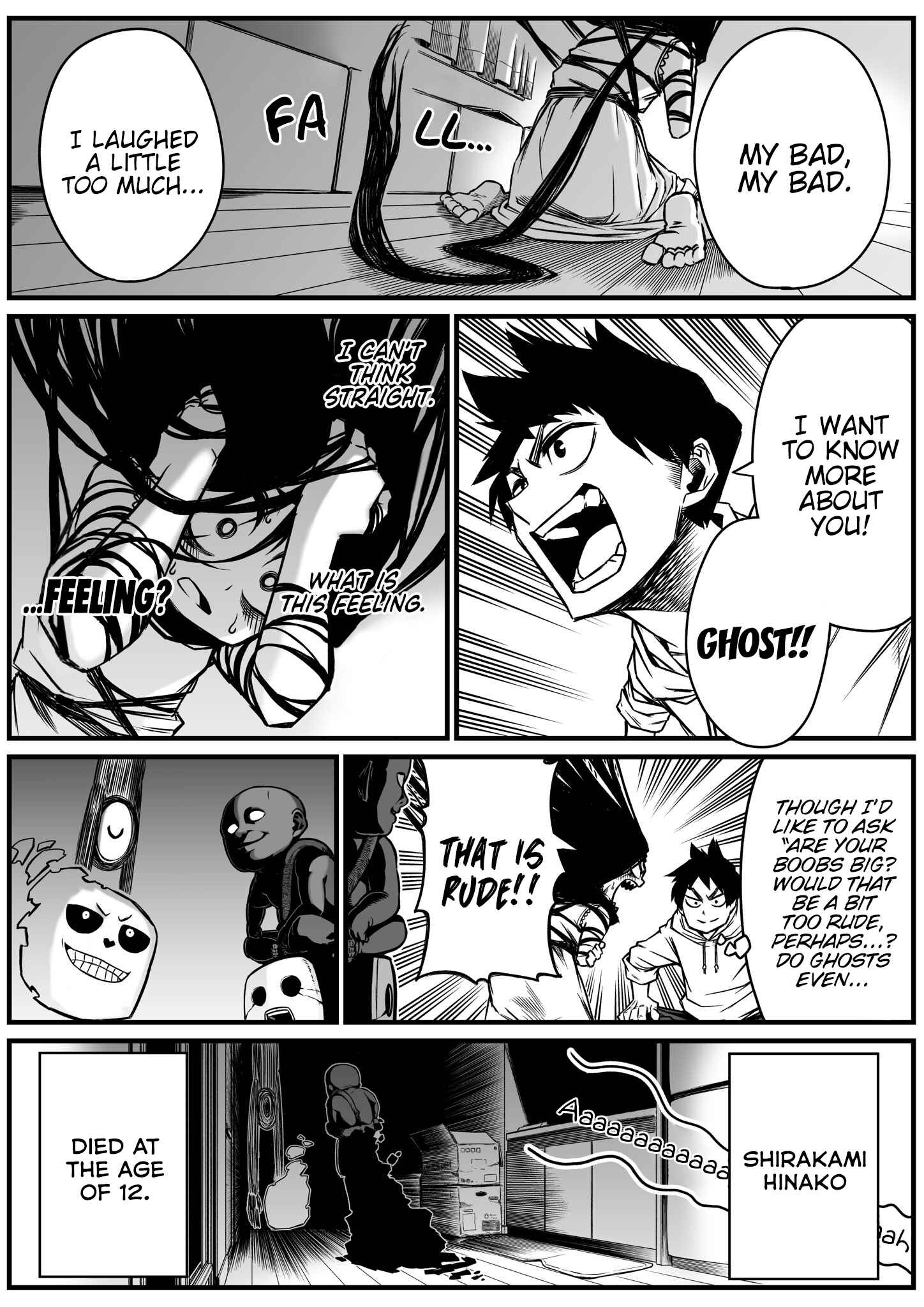 Page 1 Chapter 8 The Strongest Earthbound Spirit and the Guy With No Spiritual Sense