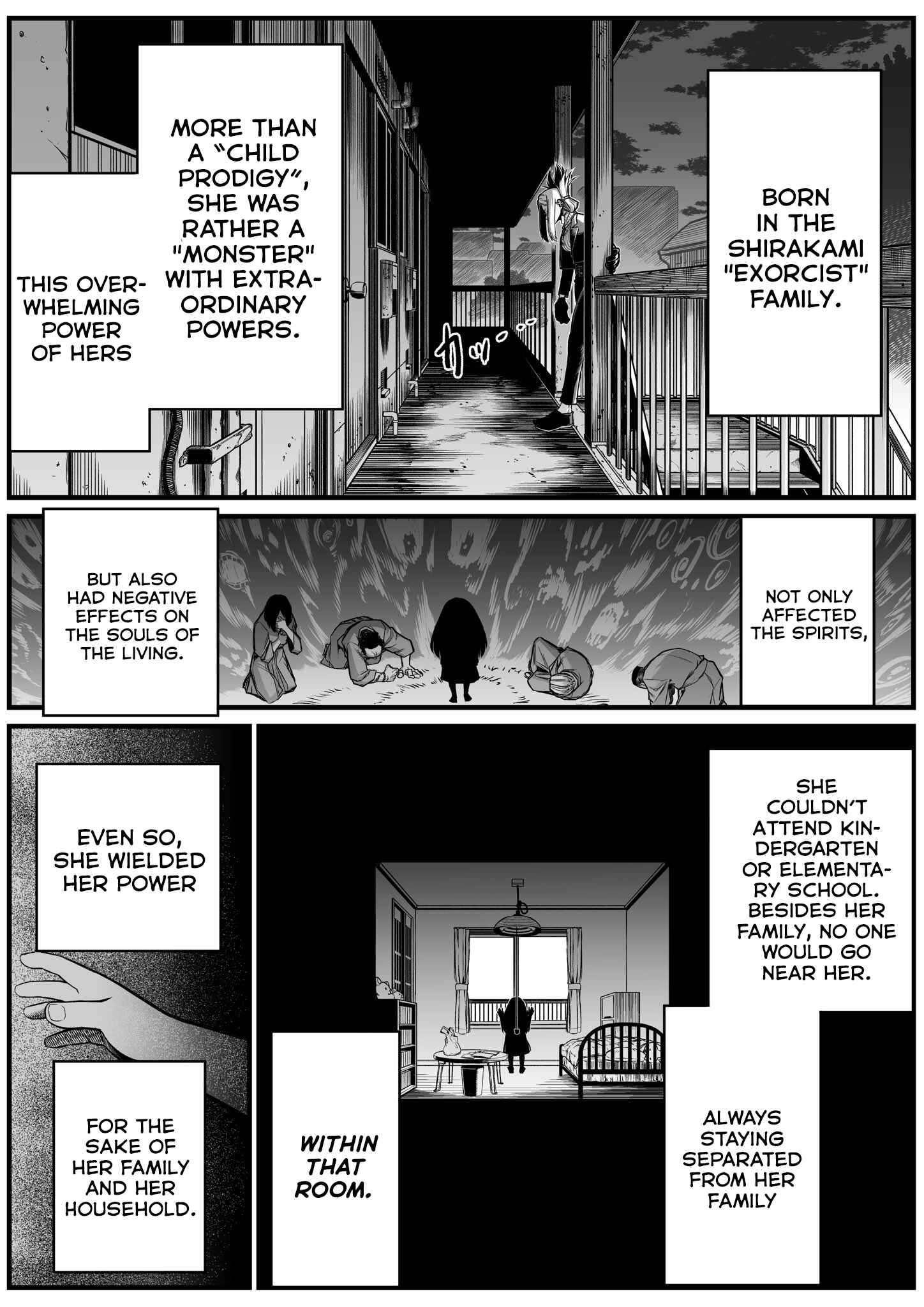 Page 2 Chapter 8 The Strongest Earthbound Spirit and the Guy With No Spiritual Sense