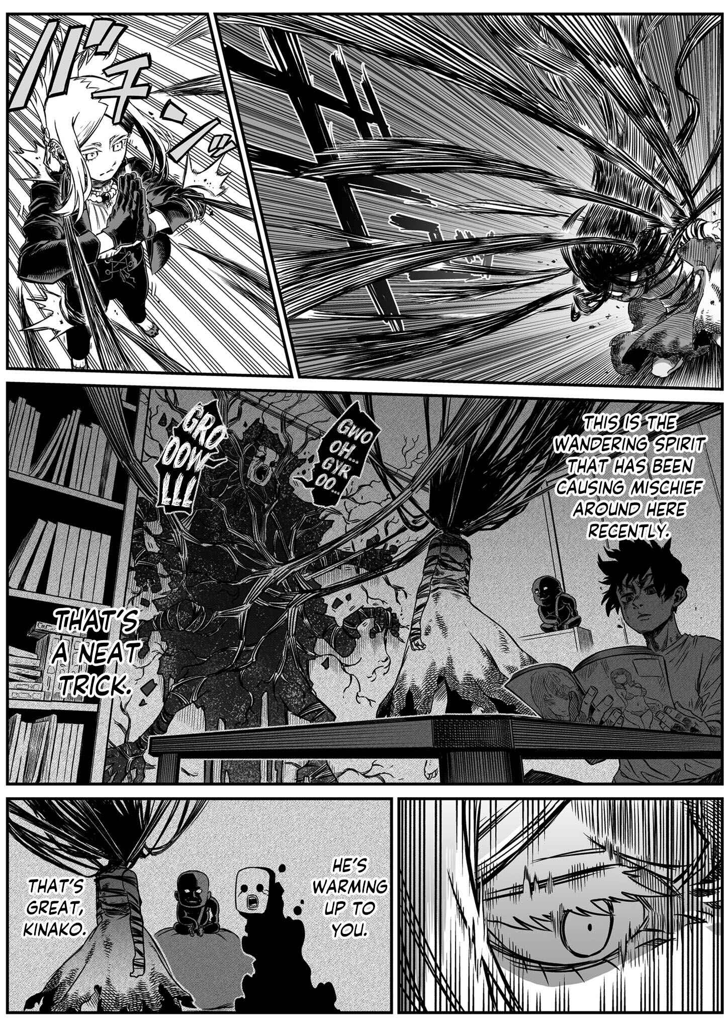 Page 3 Chapter 11 The Strongest Earthbound Spirit and the Guy With No Spiritual Sense